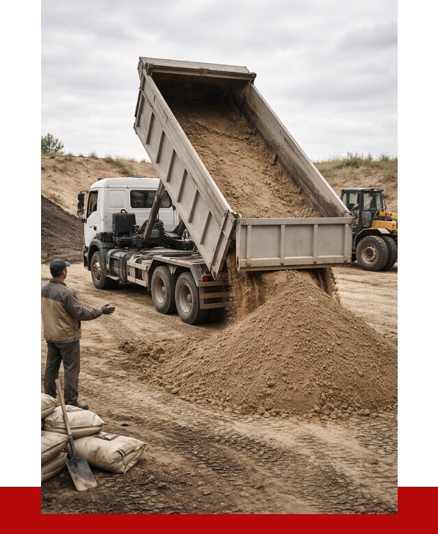 Доставка самосвалом 20 кубов в Махачкале от 7766 р. | ПРОНЕРУДМхч