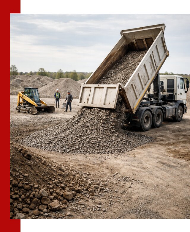 Доставка самосвалом 25 м³ в Махачкале быстро и надежно