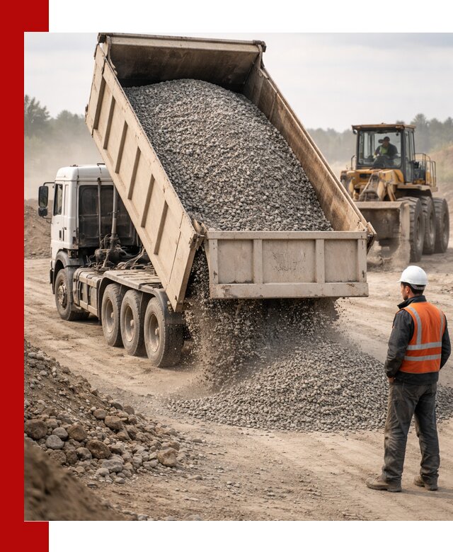 Доставка самосвалом 40 кубов цемента и сыпучих в Махачкале