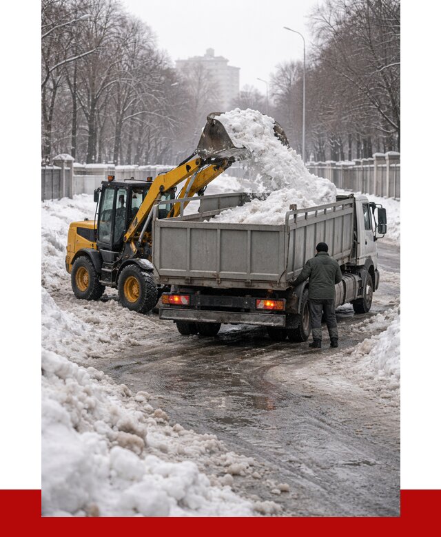 Вывоз снега с погрузкой в Махачкале от 3624 р. ПРОНЕРУДМхч