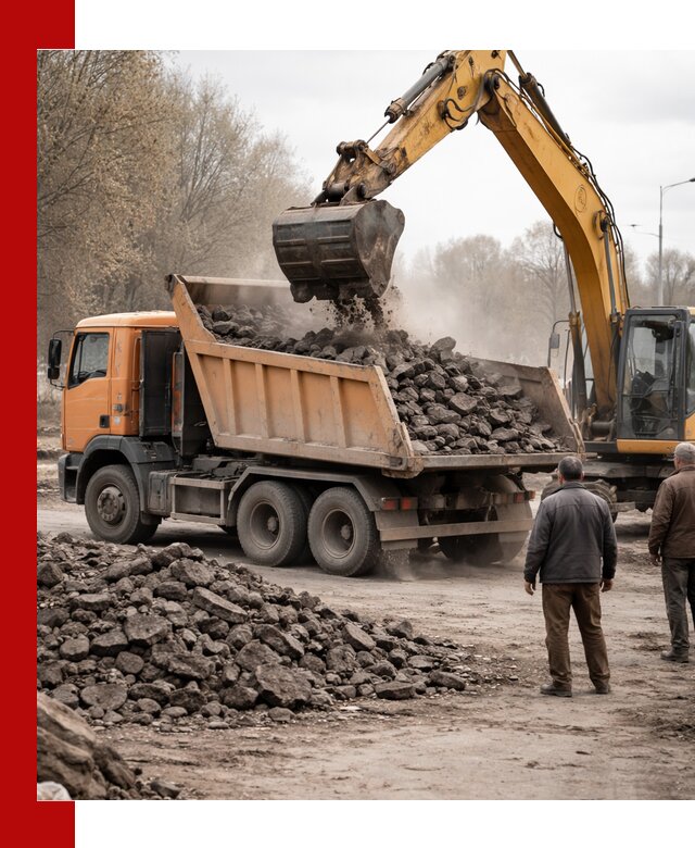 Вывоз асфальта и асфальтового покрытия в Махачкале