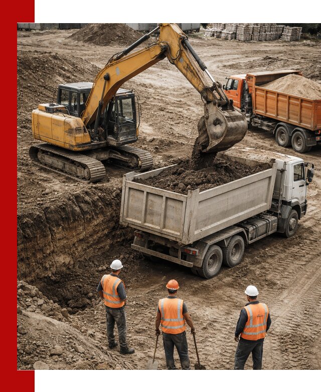 Разработка грунта для строительства и благоустройства в Махачкале