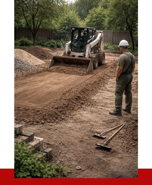 Выравнивание участка под ключ в Махачкале от 3624 р. | ПРОНЕРУДМхч